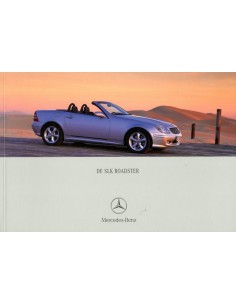 2001 MERCEDES BENZ SLK BROCHURE NEDERLANDS