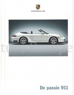 2003 PORSCHE 911 CARRERA HARDCOVER BROCHURE NEDERLANDS