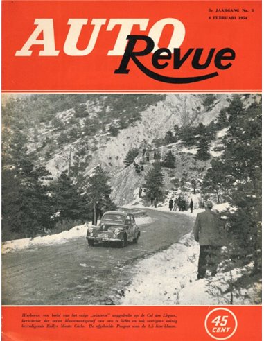 1954 AUTO REVUE MAGAZINE 03 DUTCH