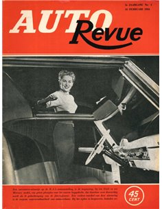 1954 AUTO REVUE MAGAZIN 4 NIEDERLÄNDISCH