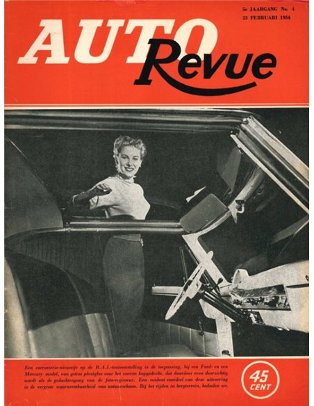 1954 AUTO REVUE MAGAZINE 04 DUTCH