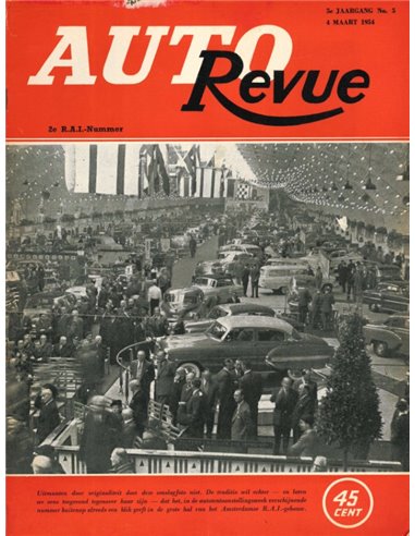 1954 AUTO REVUE MAGAZINE 05 DUTCH