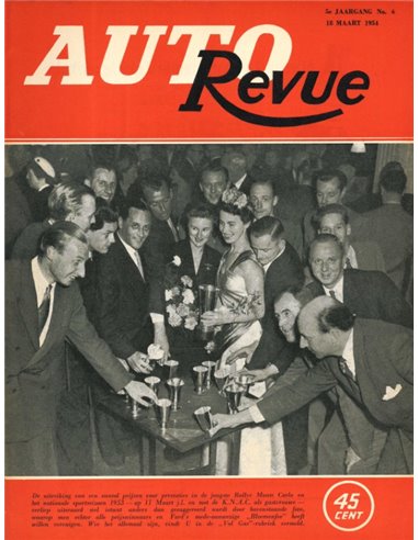 1954 AUTO REVUE MAGAZINE 06 NEDERLANDS