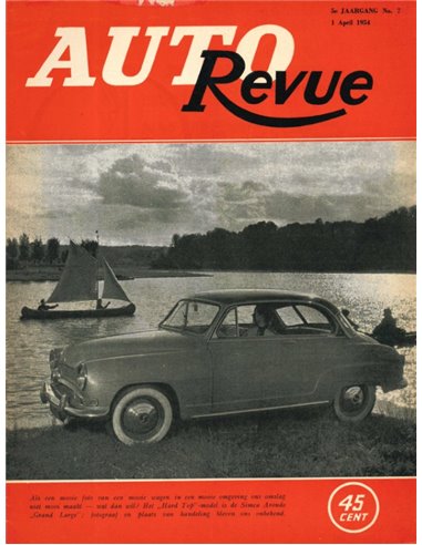 1954 AUTO REVUE MAGAZINE 07 NEDERLANDS
