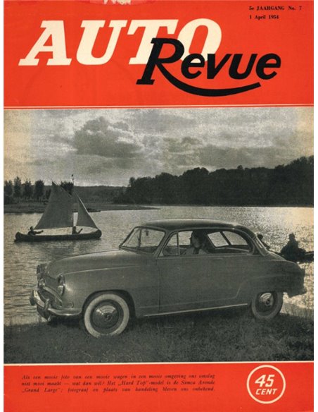 1954 AUTO REVUE MAGAZINE 07 NEDERLANDS
