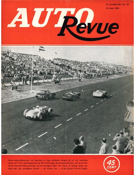 1954 AUTO REVUE MAGAZINE 11 NEDERLANDS