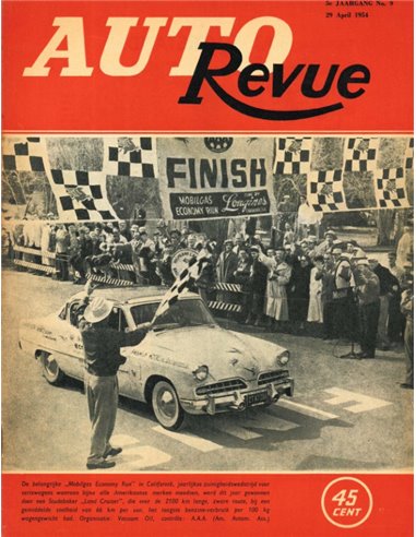 1954 AUTO REVUE MAGAZINE 09 DUTCH