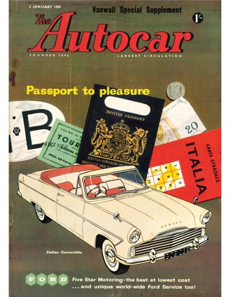 1959 THE AUTOCAR MAGAZIN 01 ENGLISCH