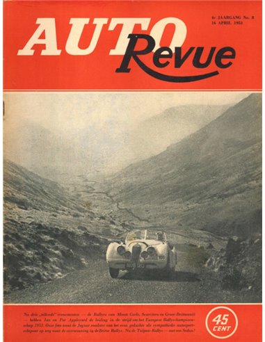 1953 AUTO REVUE MAGAZINE 8 NEDERLANDS