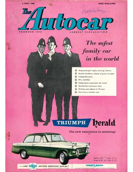 1960 THE AUTOCAR MAGAZIN 04 ENGLISCH