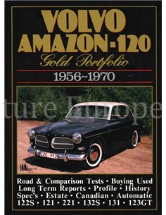 VOLVO AMAZON 120 GOLD PORTFOLIO 1956-1970