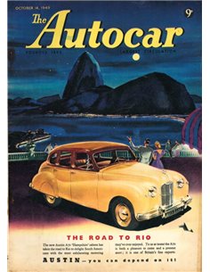1949 THE AUTOCAR MAGAZIN 10 ENGLISCH