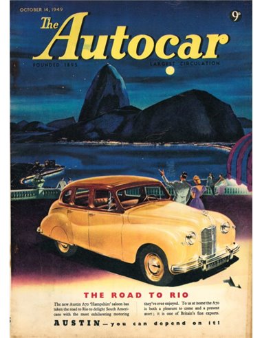 1949 THE AUTOCAR MAGAZIN 10 ENGLISCH