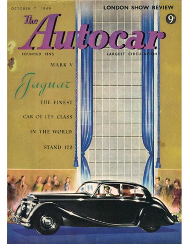 1949 THE AUTOCAR MAGAZIN 10 ENGLISCH