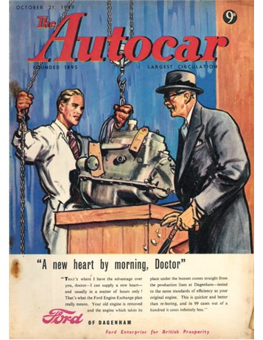 1949 THE AUTOCAR MAGAZINE 10 ENGELS