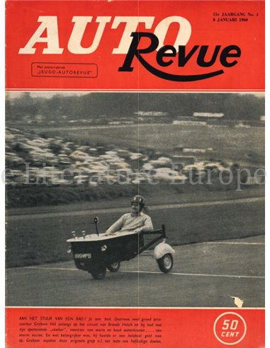 1960 AUTO REVUE MAGAZIN 01 NIEDERLÄNDISCH
