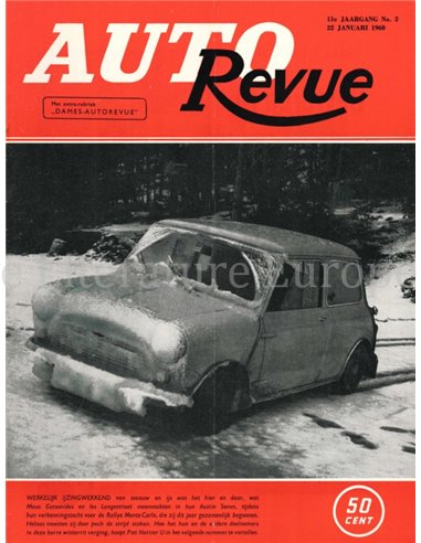 1960 AUTO REVUE MAGAZIN 02 NIEDERLÄNDISCH