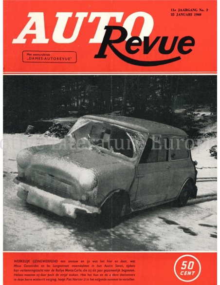 1960 AUTO REVUE MAGAZIN 02 NIEDERLÄNDISCH