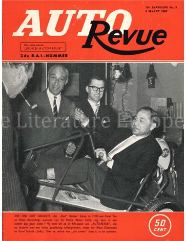 1960 AUTO REVUE MAGAZIN 05 NIEDERLÄNDISCH