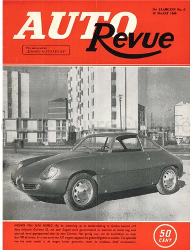 1960 AUTO REVUE MAGAZIN 06 NIEDERLÄNDISCH