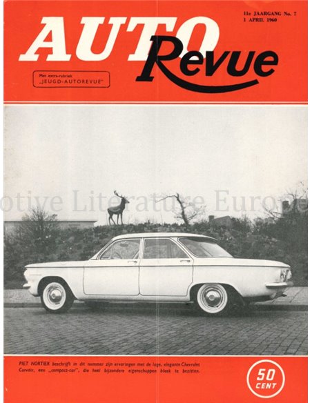1960 AUTO REVUE MAGAZINE 07 NEDERLANDS