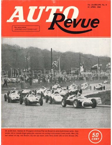 1960 AUTO REVUE MAGAZINE 08 NEDERLANDS