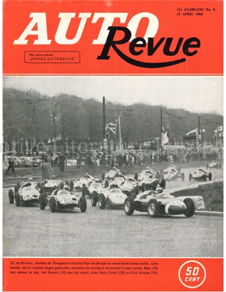 1960 AUTO REVUE MAGAZIN 08 NIEDERLÄNDISCH
