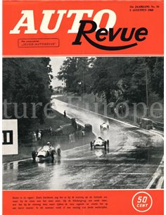 1960 AUTO REVUE MAGAZINE 16 NEDERLANDS
