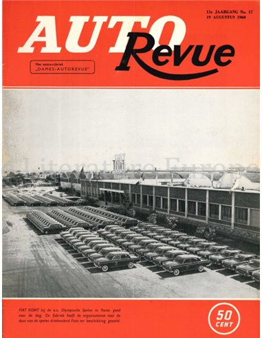 1960 AUTO REVUE MAGAZIN 17 NIEDERLÄNDISCH