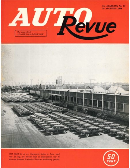1960 AUTO REVUE MAGAZIN 17 NIEDERLÄNDISCH