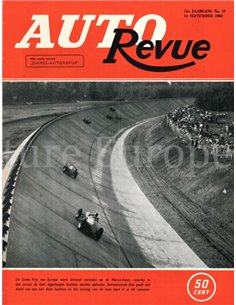 1960 AUTO REVUE MAGAZINE 19 NEDERLANDS