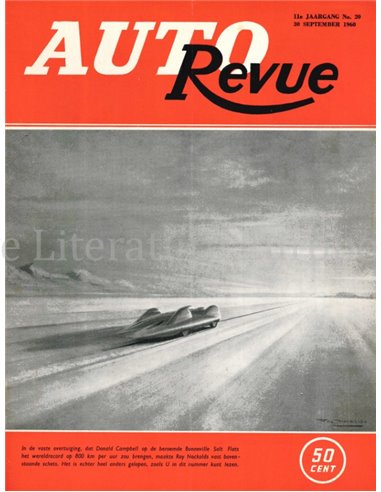 1960 AUTO REVUE MAGAZINE 20 DUTCH