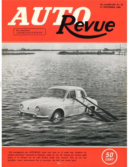 1960 AUTO REVUE MAGAZIN 23 NIEDERLÄNDISCH
