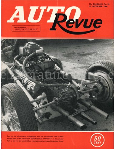 1960 AUTO REVUE MAGAZIN 24 NIEDERLÄNDISCH