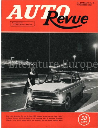 1960 AUTO REVUE MAGAZINE 25 NEDERLANDS