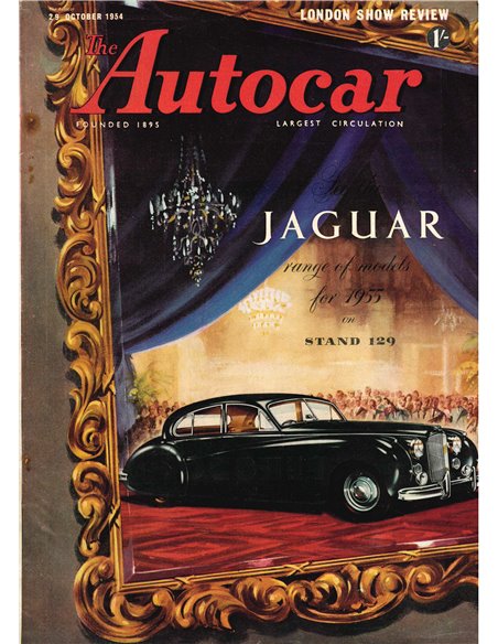 1954 THE AUTOCAR MAGAZIN 10 ENGLISCH