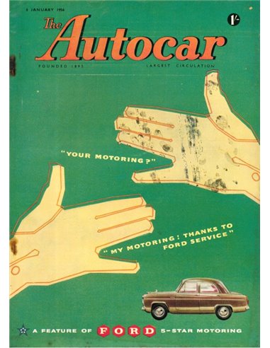 1956 THE AUTOCAR MAGAZIN 01 ENGLISCH