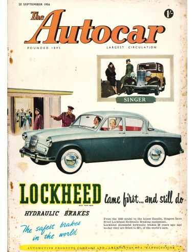 1956 THE AUTOCAR MAGAZINE 09 ENGLISH 