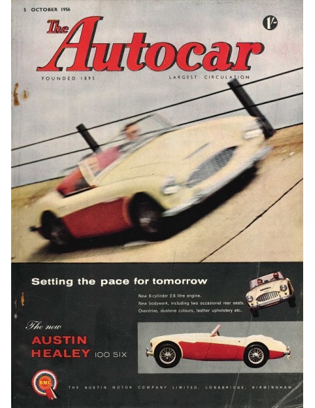 1956 THE AUTOCAR MAGAZINE 10 ENGLISH 