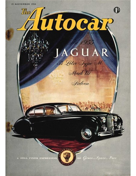 1954 THE AUTOCAR MAGAZIN 11 ENGLISCH