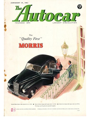 1951 THE AUTOCAR MAGAZINE 01 ENGLISH 