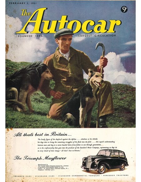 1951 THE AUTOCAR MAGAZIN 02 ENGLISCH