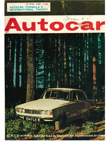 1965 THE AUTOCAR MAGAZIN 04 ENGLISCH