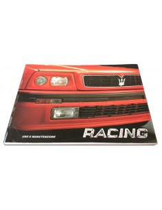 1991 MASERATI RACING INSTRUCTIEBOEKJE ITALIAANS