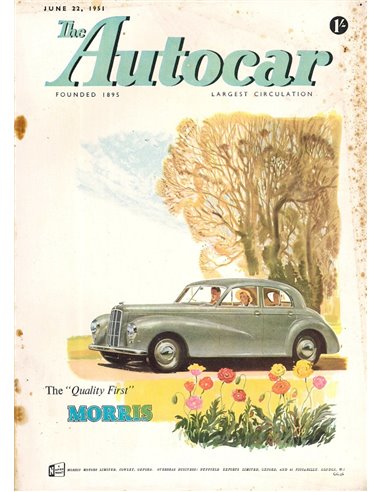 1951 THE AUTOCAR MAGAZIN 06 ENGLISCH