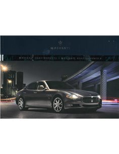 2008 MASERATI QUATTROPORTE S V BROCHURE ENGLISH (US)