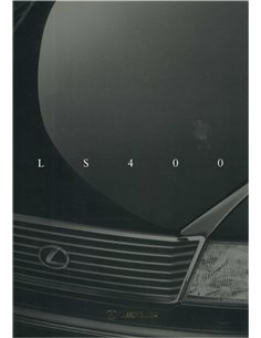 1997 LEXUS LS400 BROCHURE NEDERLANDS