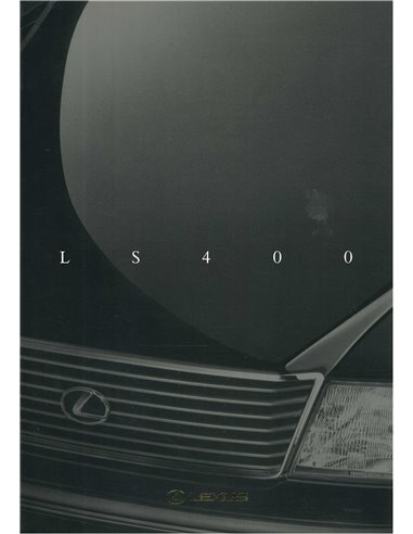 1997 LEXUS LS400 BROCHURE DUTCH