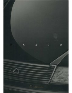 1994 LEXUS LS400 BROCHURE DUTCH