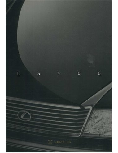1994 LEXUS LS400 BROCHURE DUTCH